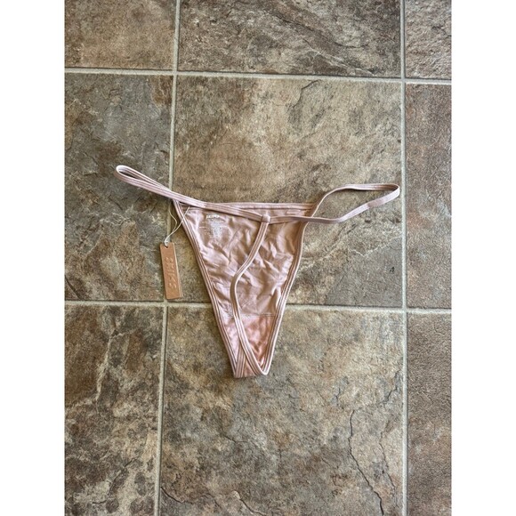 Skims Fits Everybody T-String Thong Clay Size XL - Picture 4 of 6